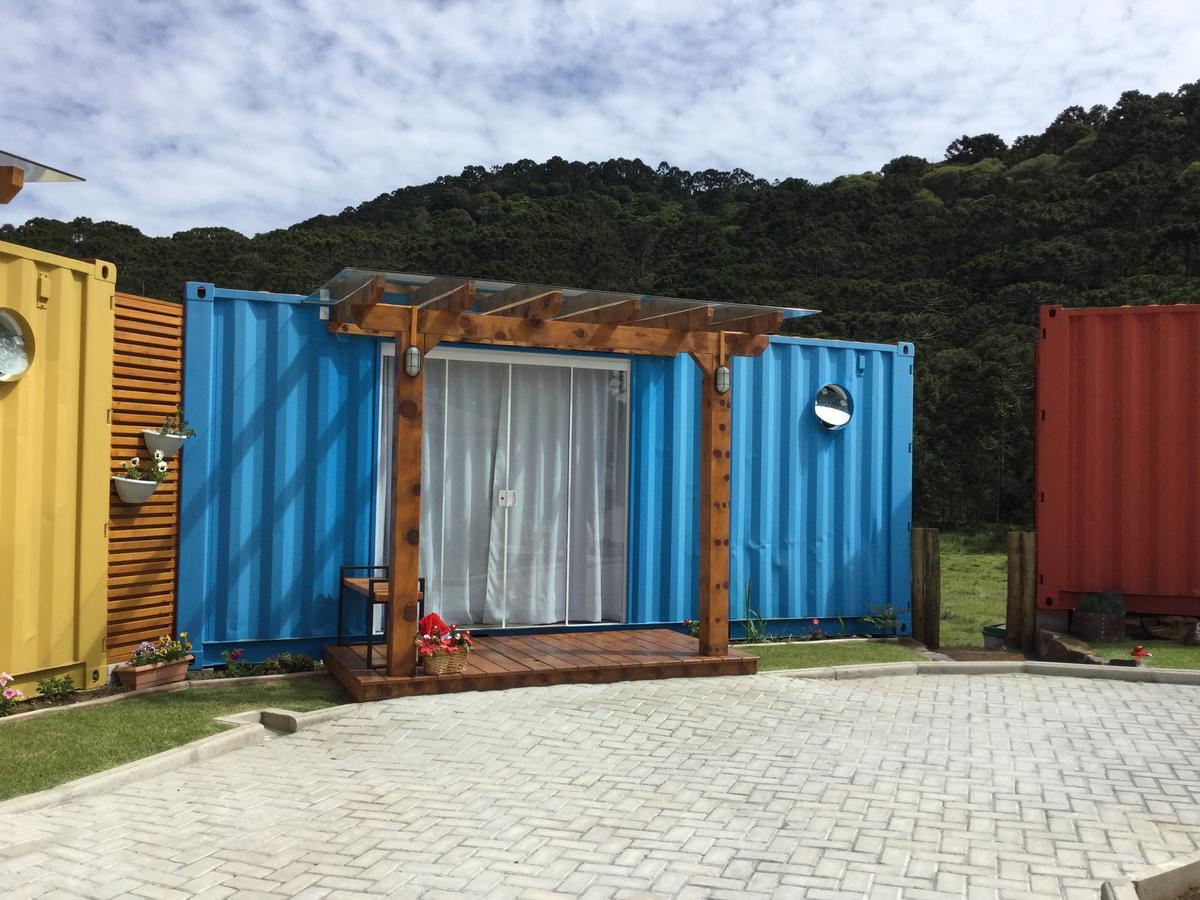 Villa Dos Ventos Hospedagem Container Bom Jardim da Serra Kültér fotó