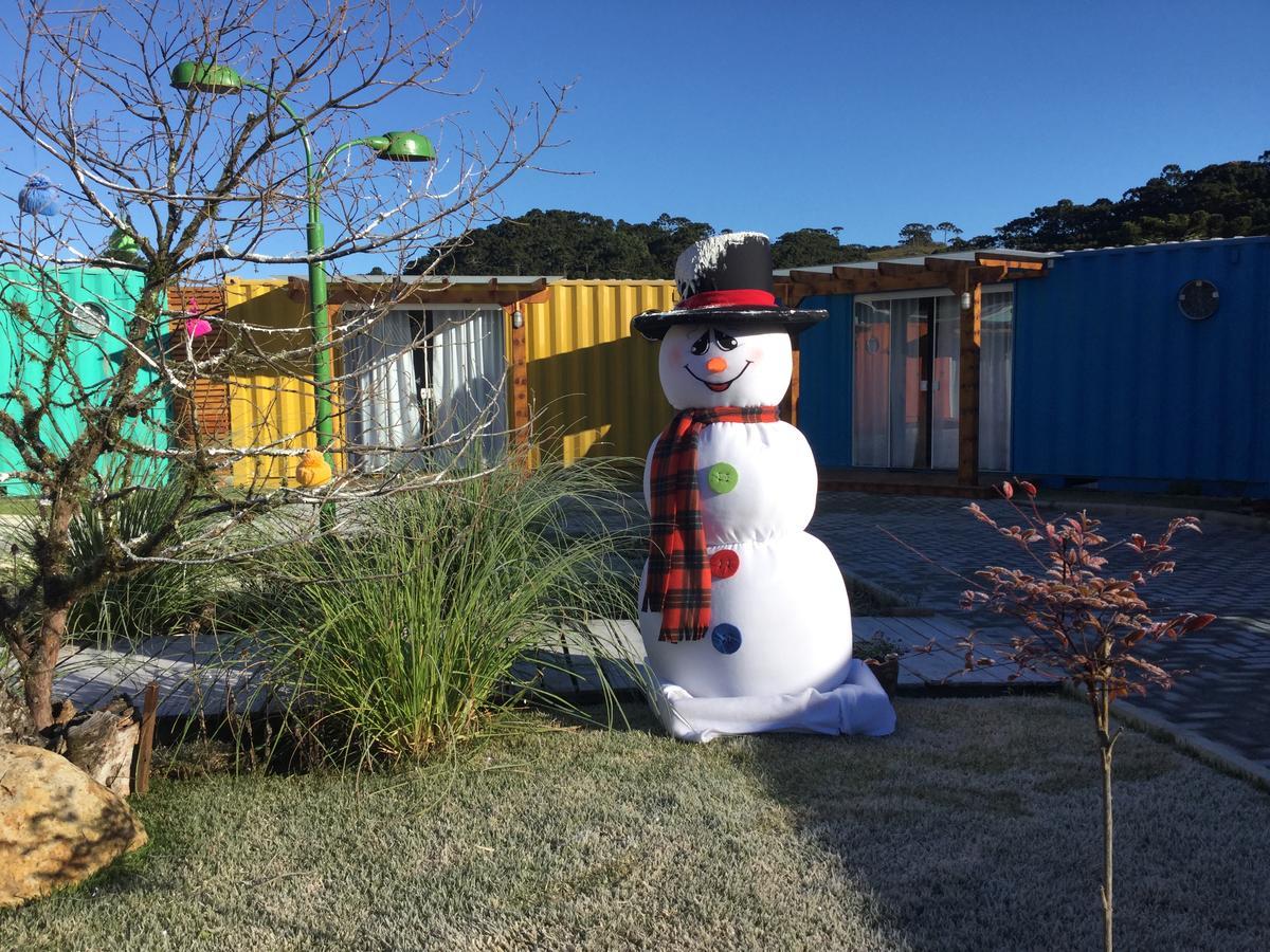 Villa Dos Ventos Hospedagem Container Bom Jardim da Serra Kültér fotó