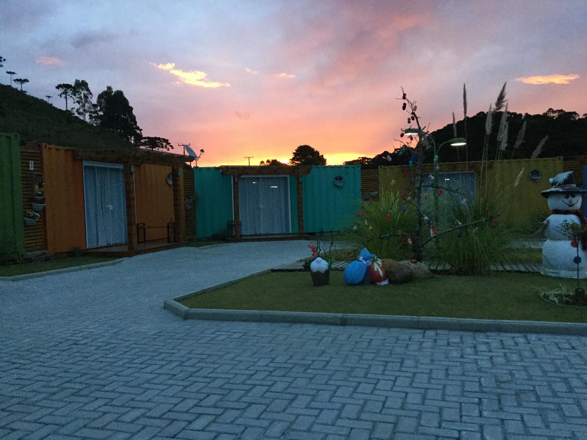 Villa Dos Ventos Hospedagem Container Bom Jardim da Serra Kültér fotó
