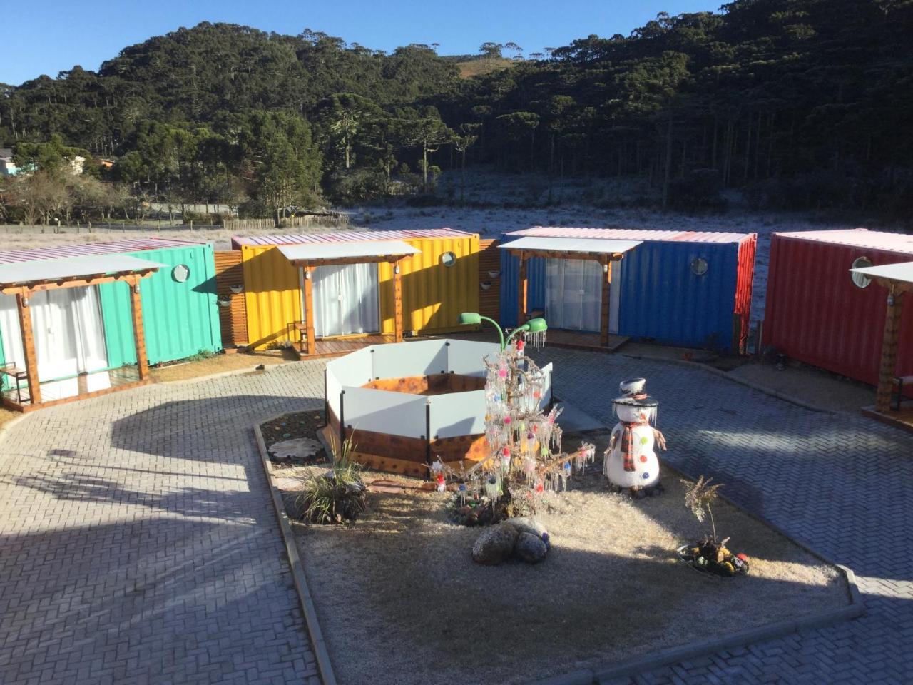 Villa Dos Ventos Hospedagem Container Bom Jardim da Serra Kültér fotó