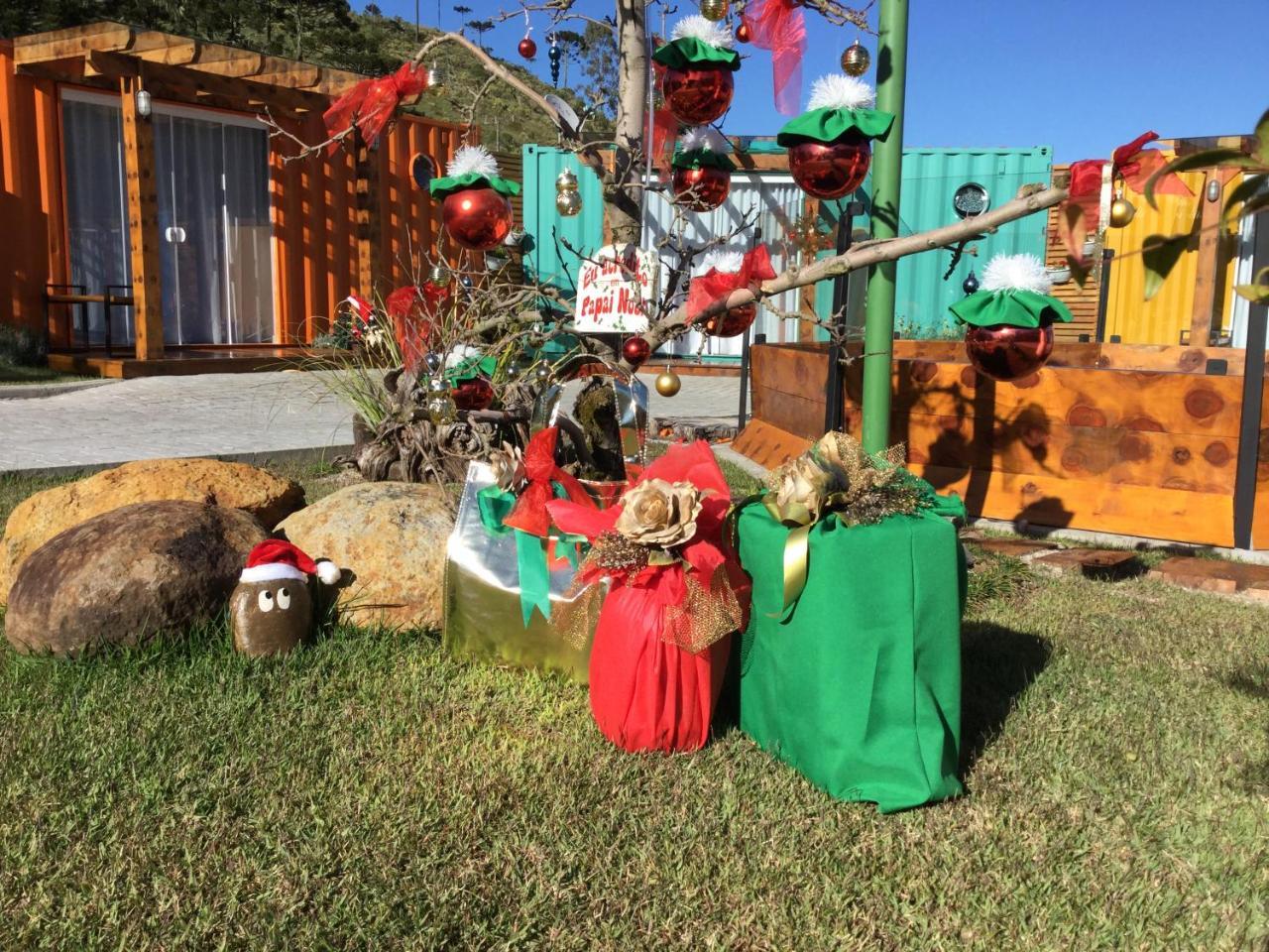 Villa Dos Ventos Hospedagem Container Bom Jardim da Serra Kültér fotó